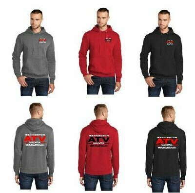 Mens Fleece Pullover Hooded Sweatshirt