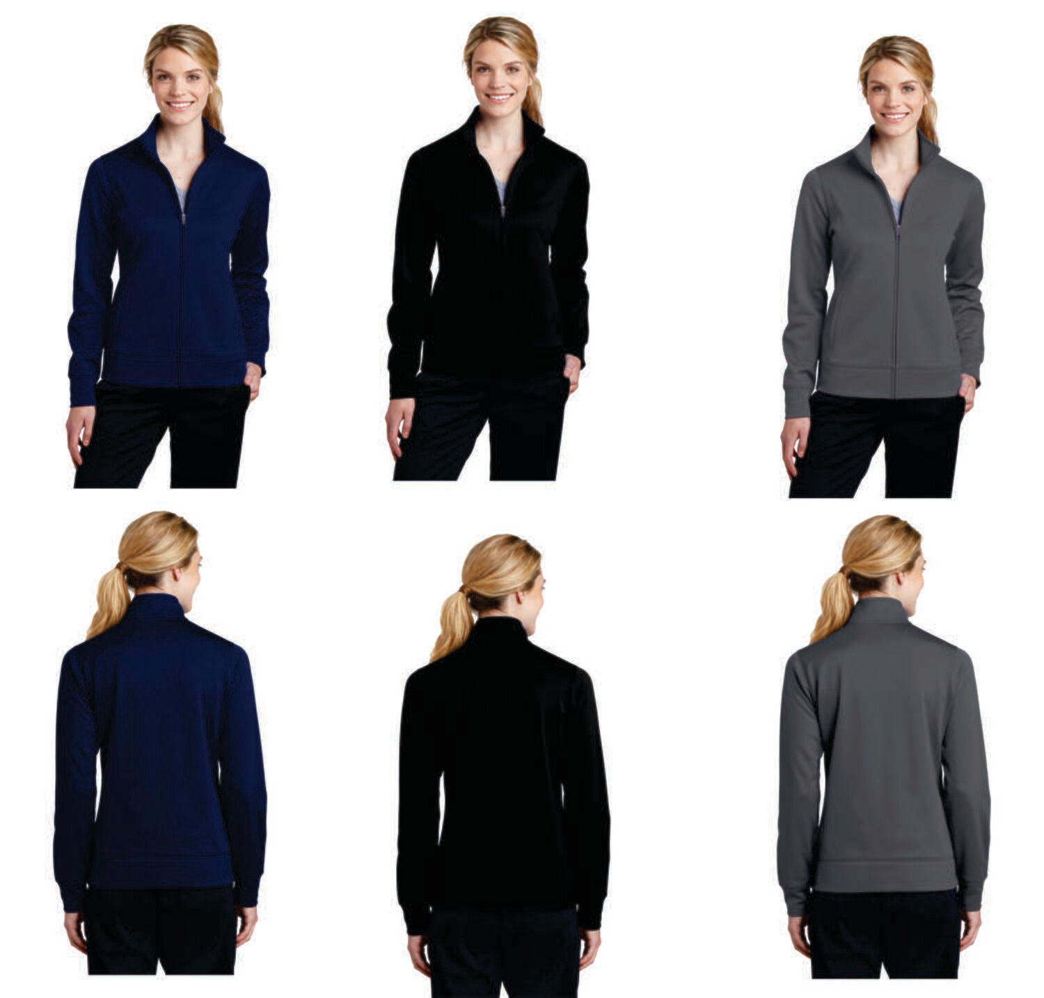 Ladies Sport-Wick® Fleece Full-Zip Jacket LST241