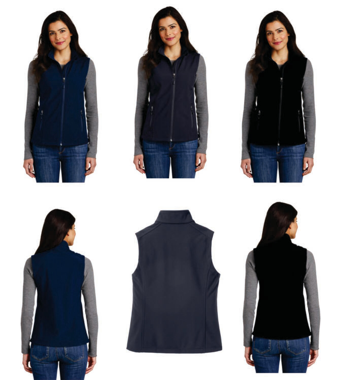 Ladies Soft Shell Vest L325