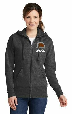 Ladies Full-Zip Hooded Sweatshirt