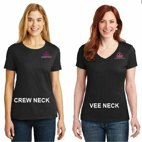 Ladies Cotton Tee  Crew or Vee Neck LPC54