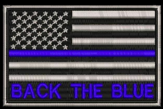 Back The Blue Patch