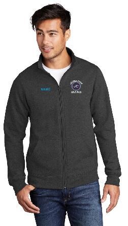 Port &amp; Co Fleece Full-Zip Sweatshirt