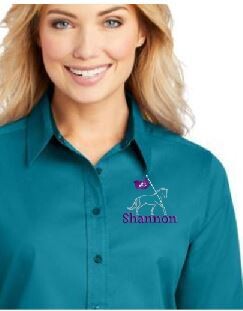 Ladies Long Sleeve Easy Care Shirt
