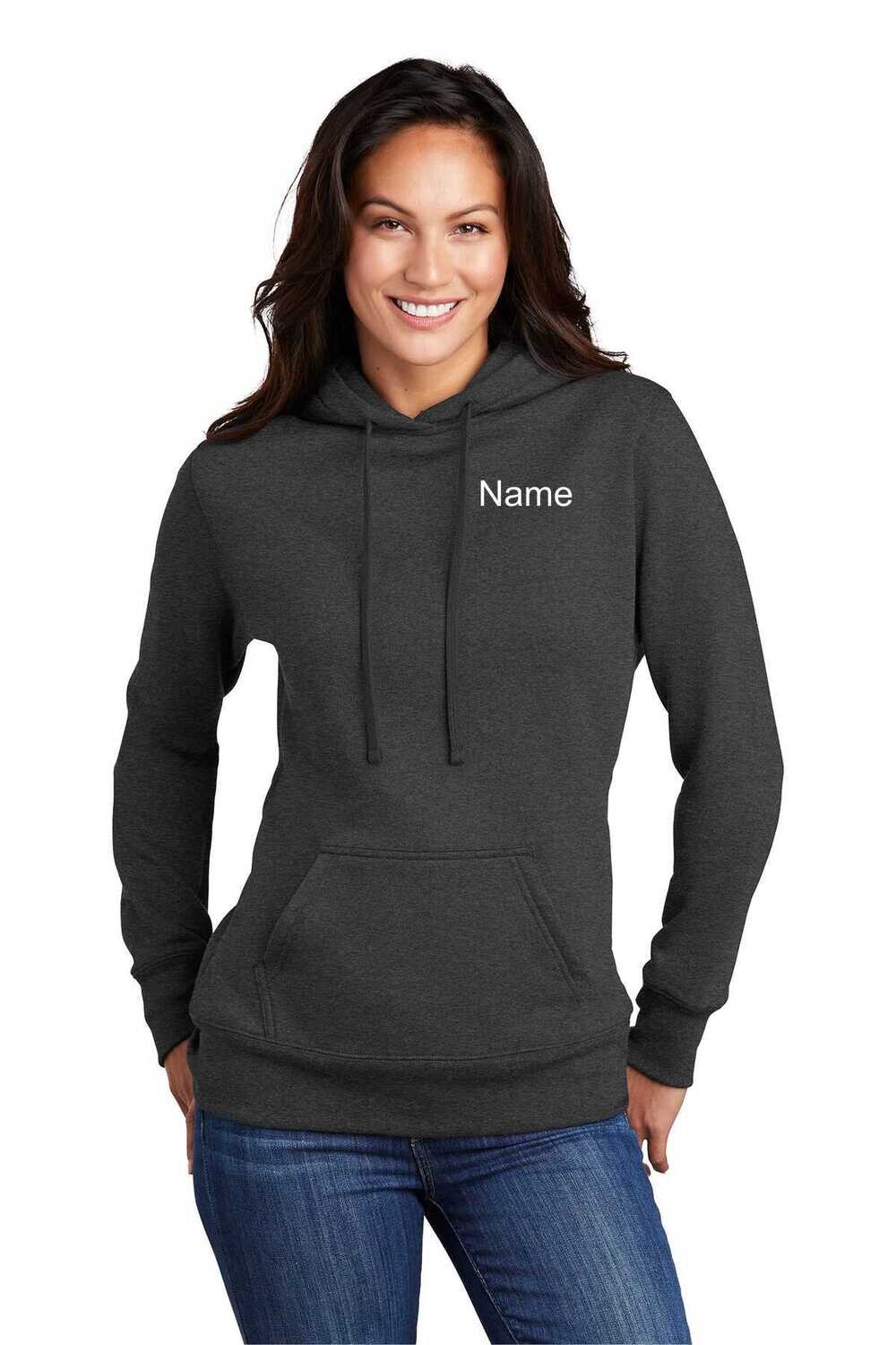 Ladies Core Fleece Pullover Hooded Sweatshirt