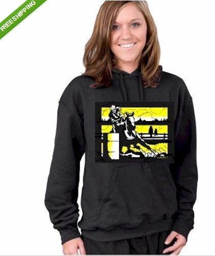 Barrel Racer Hooded Sweatshirt