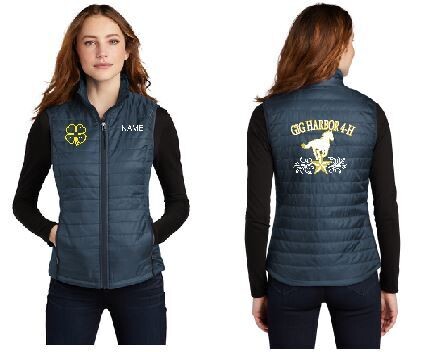 Ladies Packable Puffy Vest