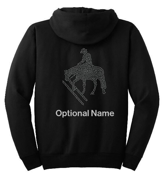 Hoodie with Trail Horse