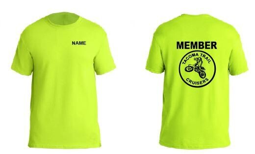 Mens Hi Vis Tee-MEMBER