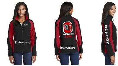 Colorblock Soft Shell Jacket - Ladies