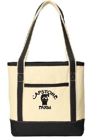 Medium Cotton Canvas Boat Tote