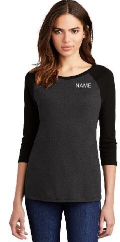 Women’s Tri 3/4-Sleeve Raglan