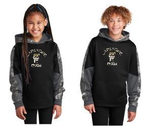 Youth Colorblock Hooded Pullover