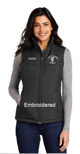Ladies Puffy Vest