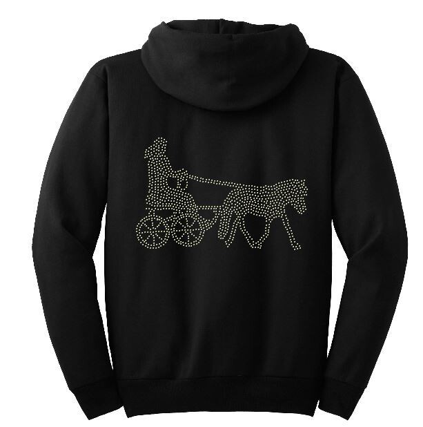 Hoodie with Mini Horse &amp; Driver