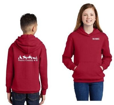 Youth Fleece Hooded Sweatshirt