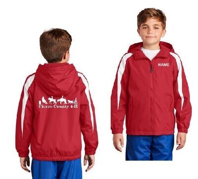 Youth Fleece-Lined Colorblock Jacket