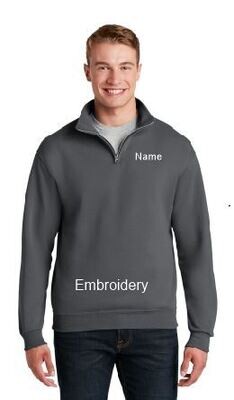 Jerzees 1/4-Zip Cadet Collar Sweatshirt