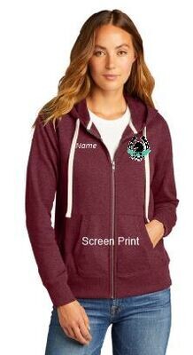 Women’s Fleece Zip Up Hoodie