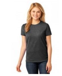 LADIES CREW NECK T SHIRT