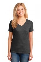 LADIES VEE NECK T SHIRT