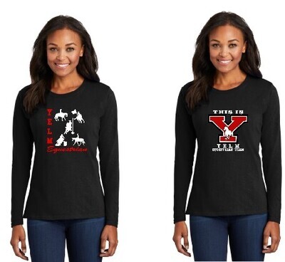 Ladies Long Sleeve Core Cotton Tee