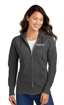 LADIES FULL ZIP HOODIE