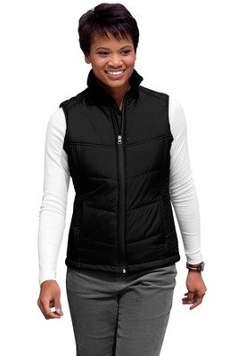 Ladies Puffy Vest