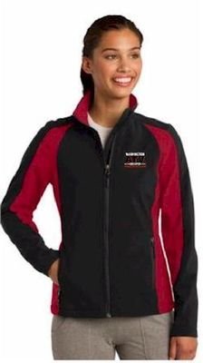 Ladies Soft Shell Jacket-Two Tone