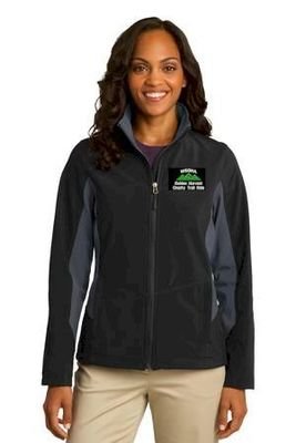 Ladies Two Tone Soft Shell Jacket