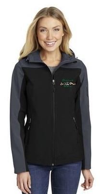 Ladies Hooded Core Soft Shell Jacket