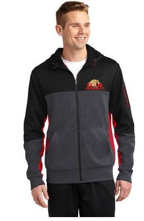 Tech Fleece Colorblock Full-Zip Hooded Jacket.