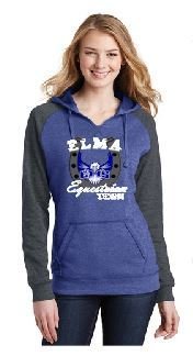 Lightweight Fleece Raglan Hoodie