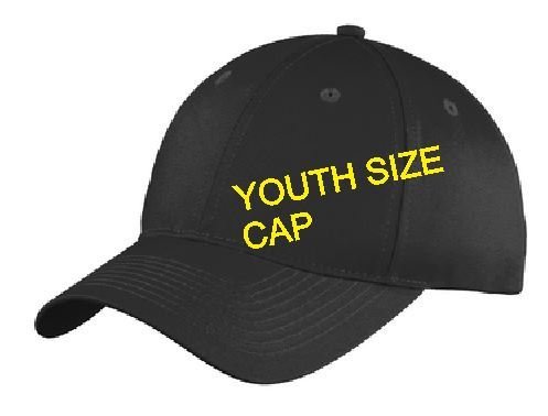 Youth Six-Panel Unstructured Twill Cap