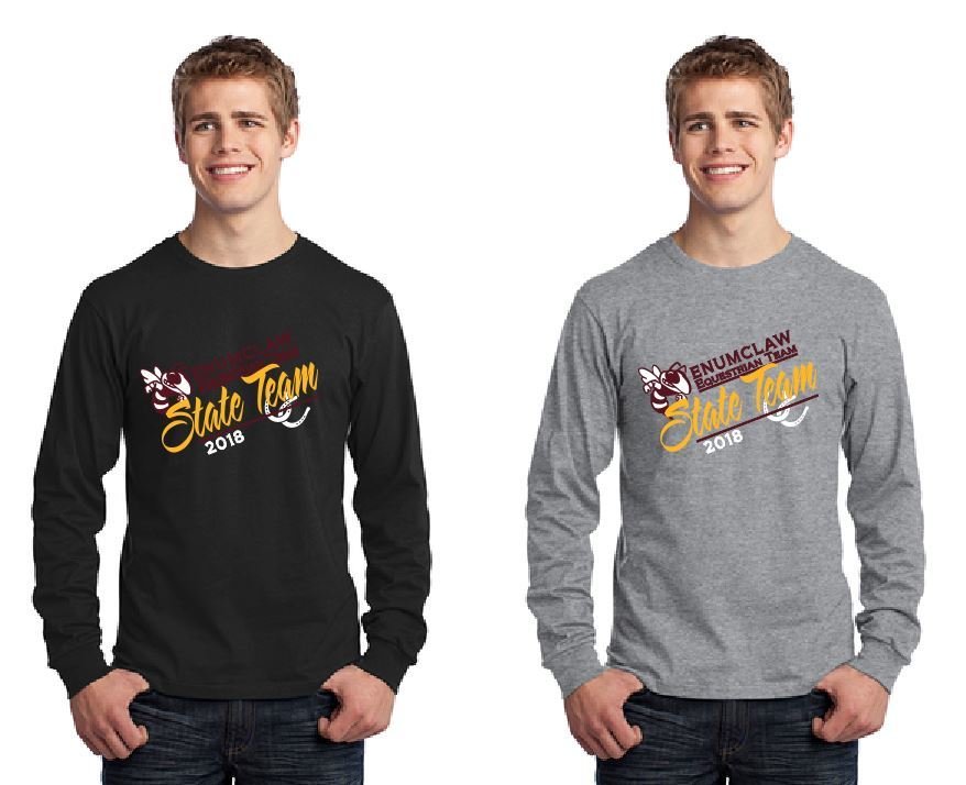 2018 STATE TEAM Mens Long SleeveT Shirt