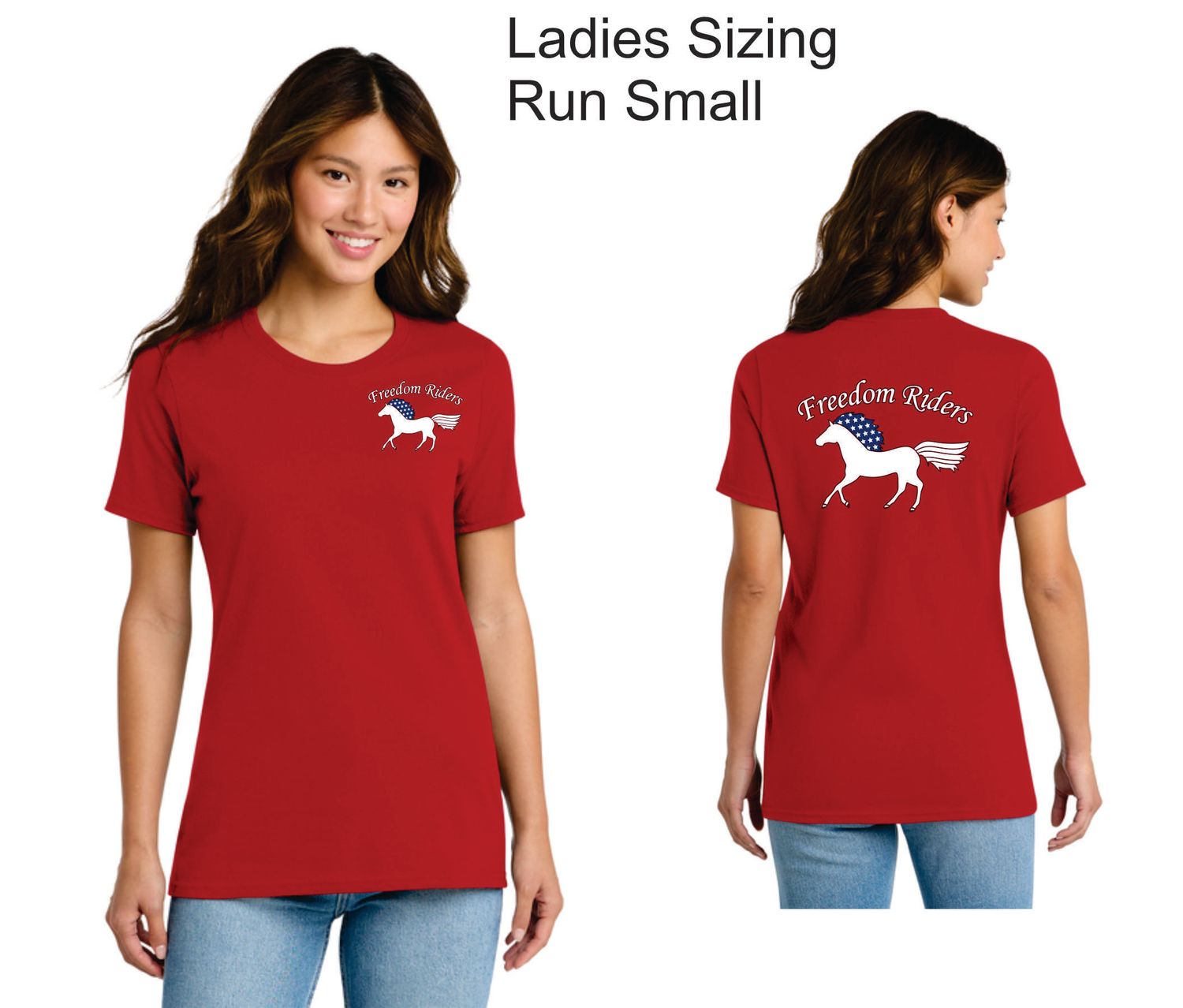 Ladies Scoop Neck T Shirt