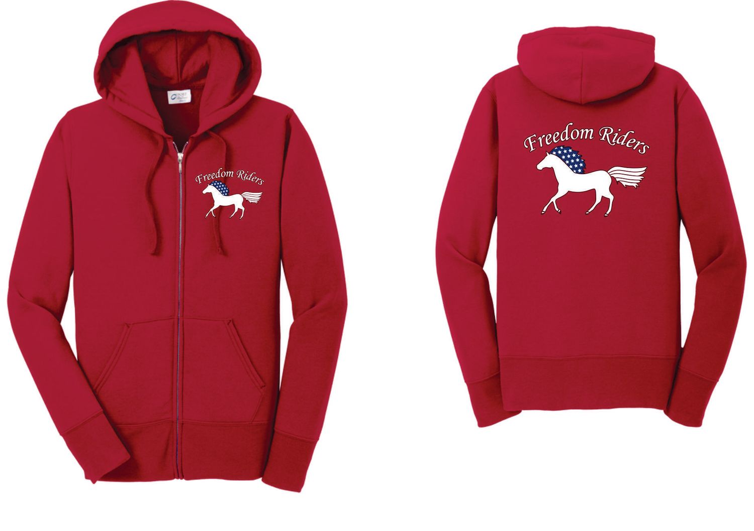 LADIES FULL ZIP FLEECE JACKET