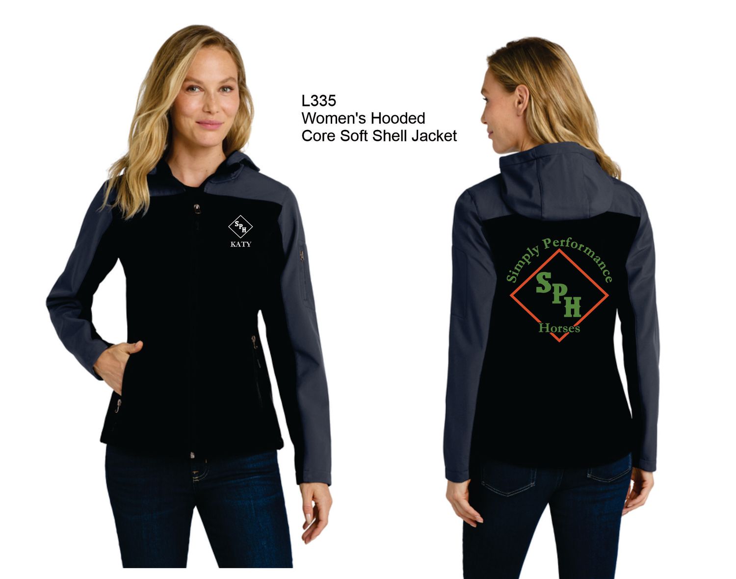 Ladies Hooded Core Soft Shell Jacket