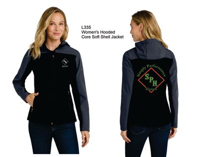 Ladies Hooded Core Soft Shell Jacket