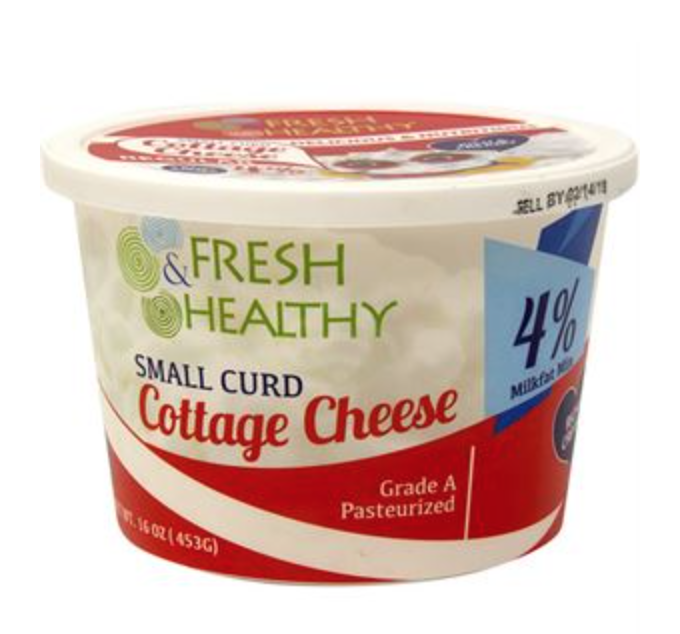 Cottage Cheese low-fat 16oz  Passover