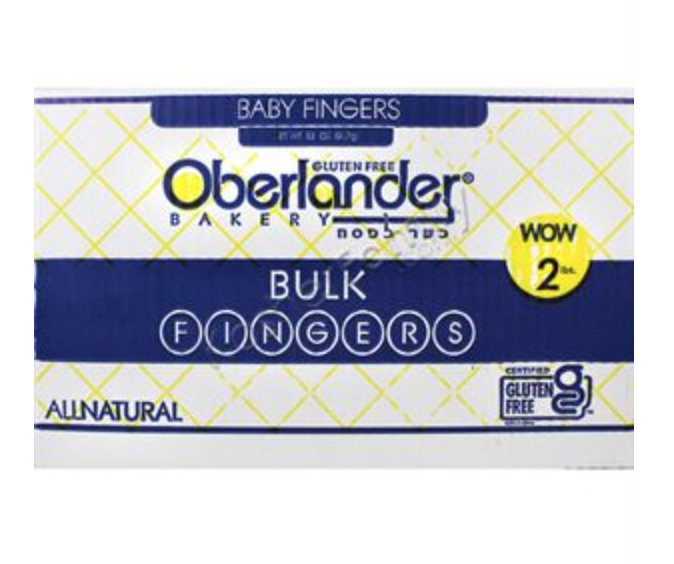 Oberlander Fingers, 16 Oz, Passover