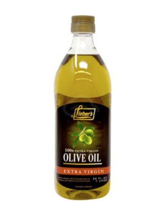 Lieber's Extra Virgin Olive Oil Pl, 34 Oz, Passover