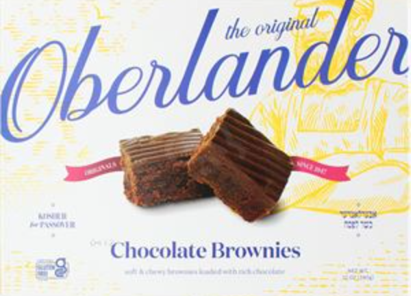 Oberlander's Chocolate Brownies, 10 Oz, Passover