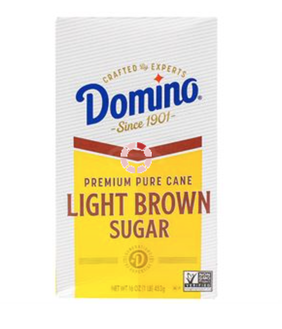Domino Lite Brown Sugar, 1 Lb, Passover