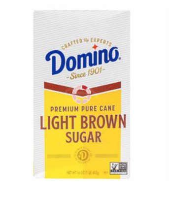 Domino Lite Brown Sugar, 1 Lb, Passover