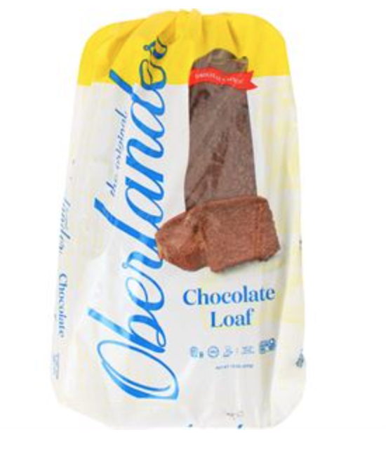 Oberlander's Chocolat Loaf, 12 Oz, Passover