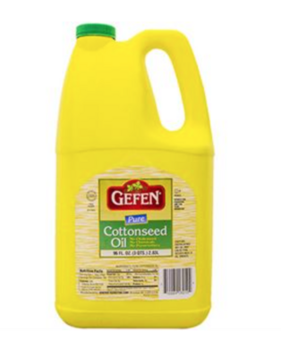 Cottonseed Oil, 96 Oz, Passover
