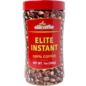 Elite Coffee Instant Pure Coffee, 7 Oz, Passover