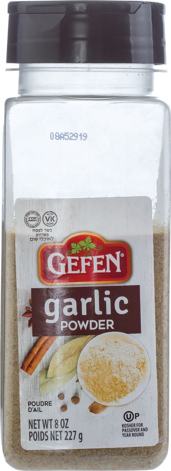 Spice Garlic Powder 8Oz Gefen