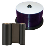DVD-R 2000 Discs with 1 Black PrismPlus Ribbon